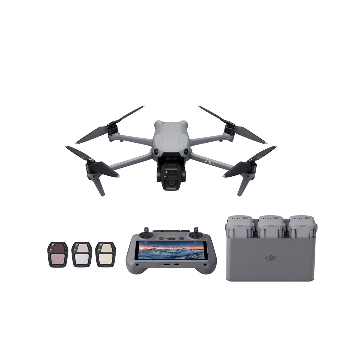 Drone DJI Air 3S Fly More Combo con Control RC 2