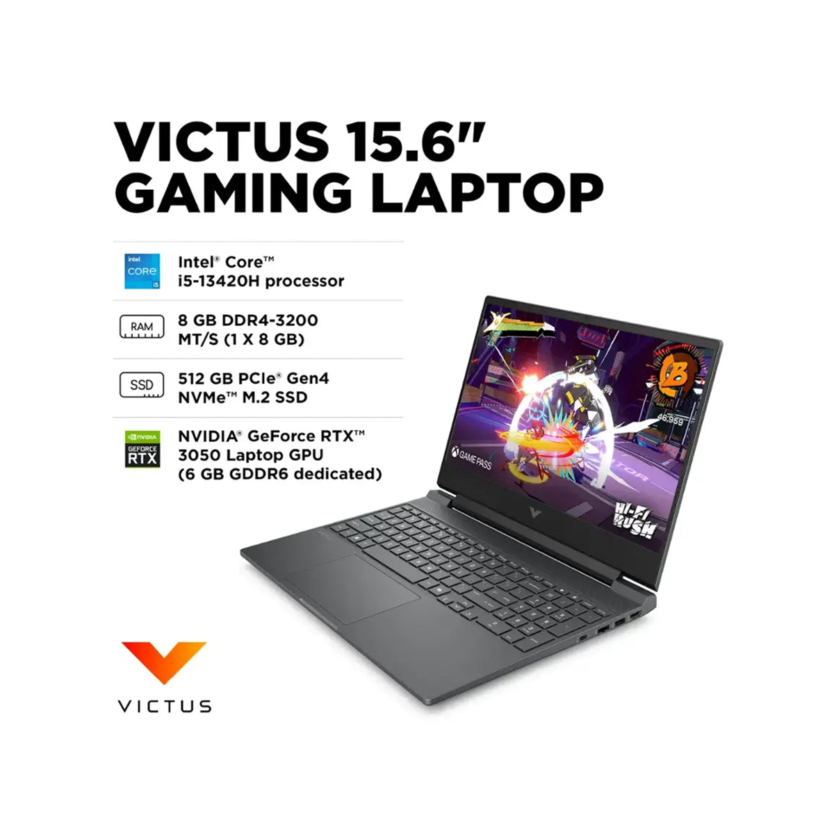 Portátil HP Victus 15-fa2013dx Gaming