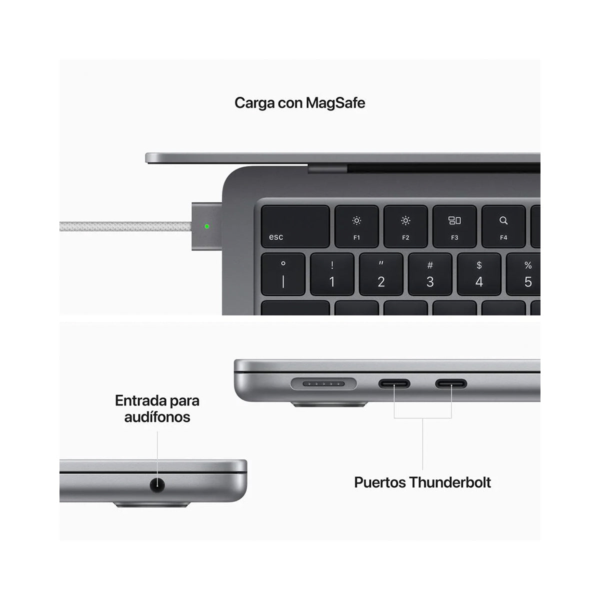 Portátil MacBook Air MC7U4LL/A Chip M2 SPG