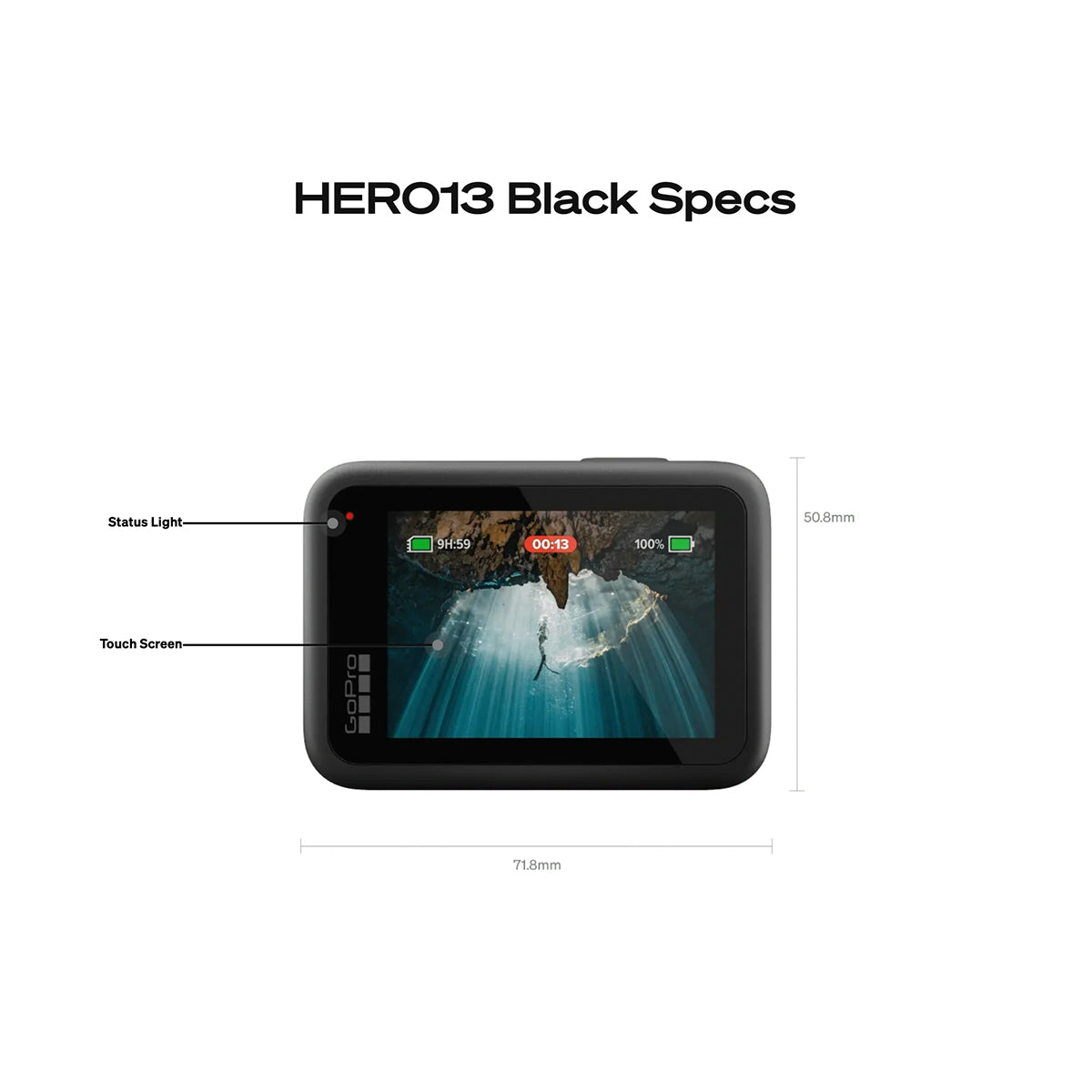 Cámara GoPro Hero 13 Black + Memoria 64 GB