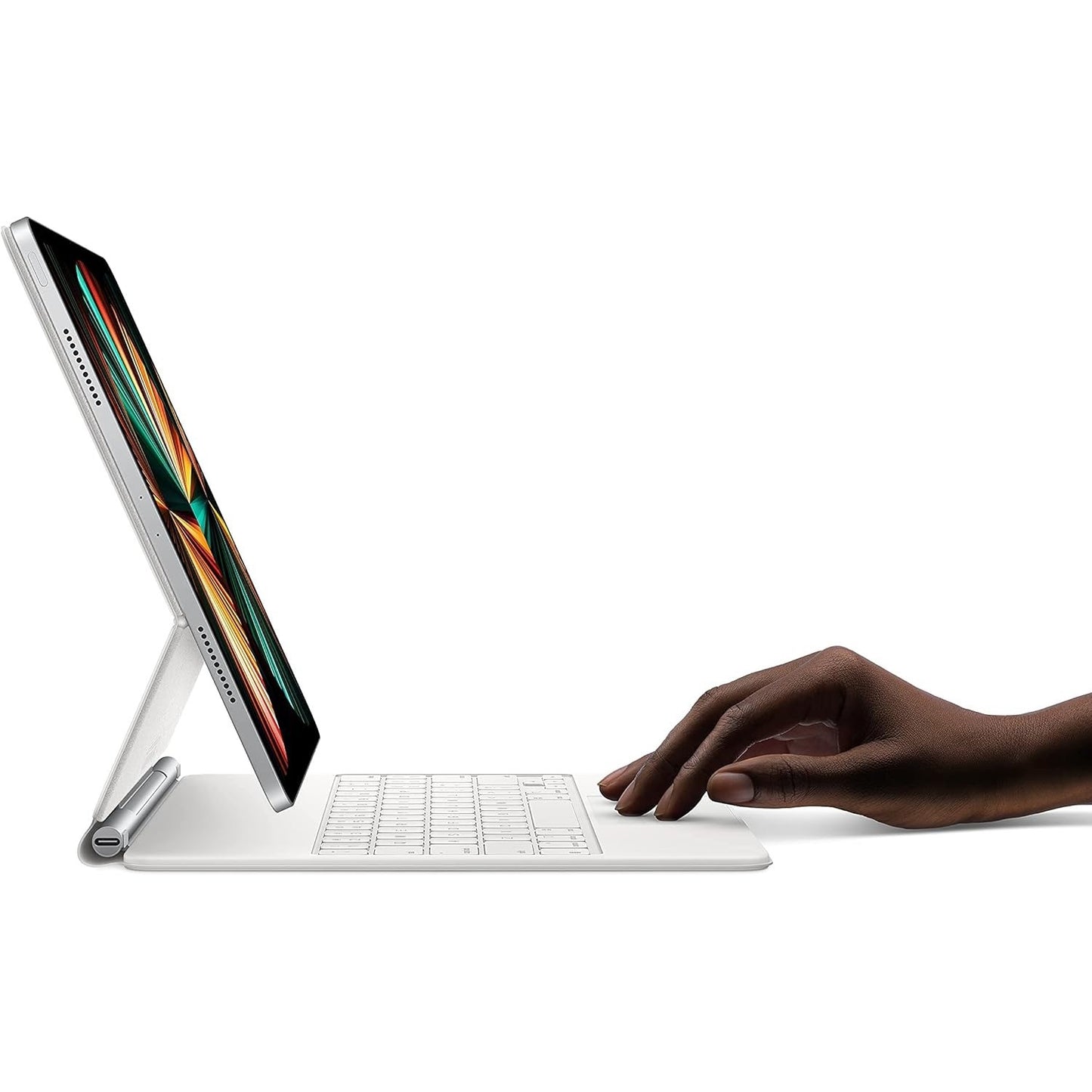 Apple Magic Keyboard Para iPad Pro 12.9 Blanco Teclado Ingles - Tecno Outlet Colombia