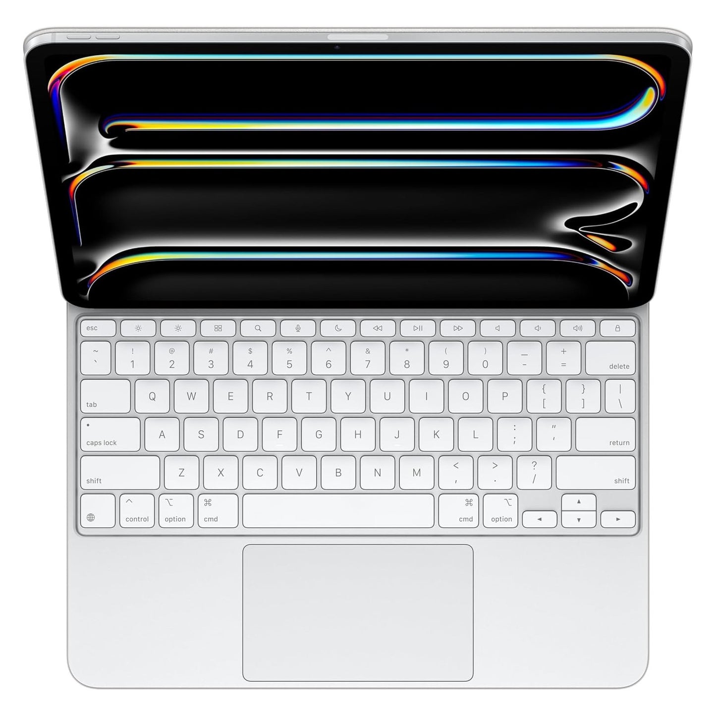 Teclado Apple Magic Keyboard Para iPad Pro 13" Chip M4, Ingles- Blanco