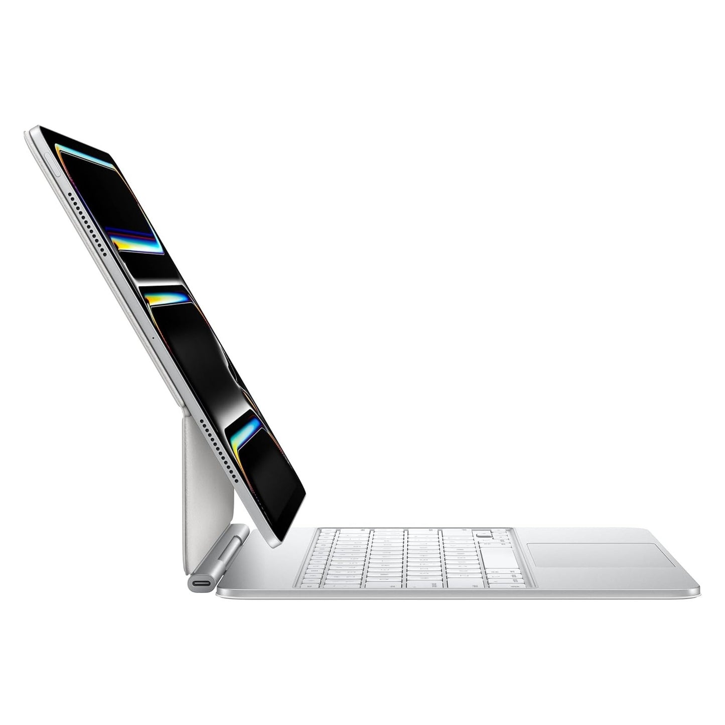 Teclado Apple Magic Keyboard Para iPad Pro 13" Chip M4, Ingles- Blanco