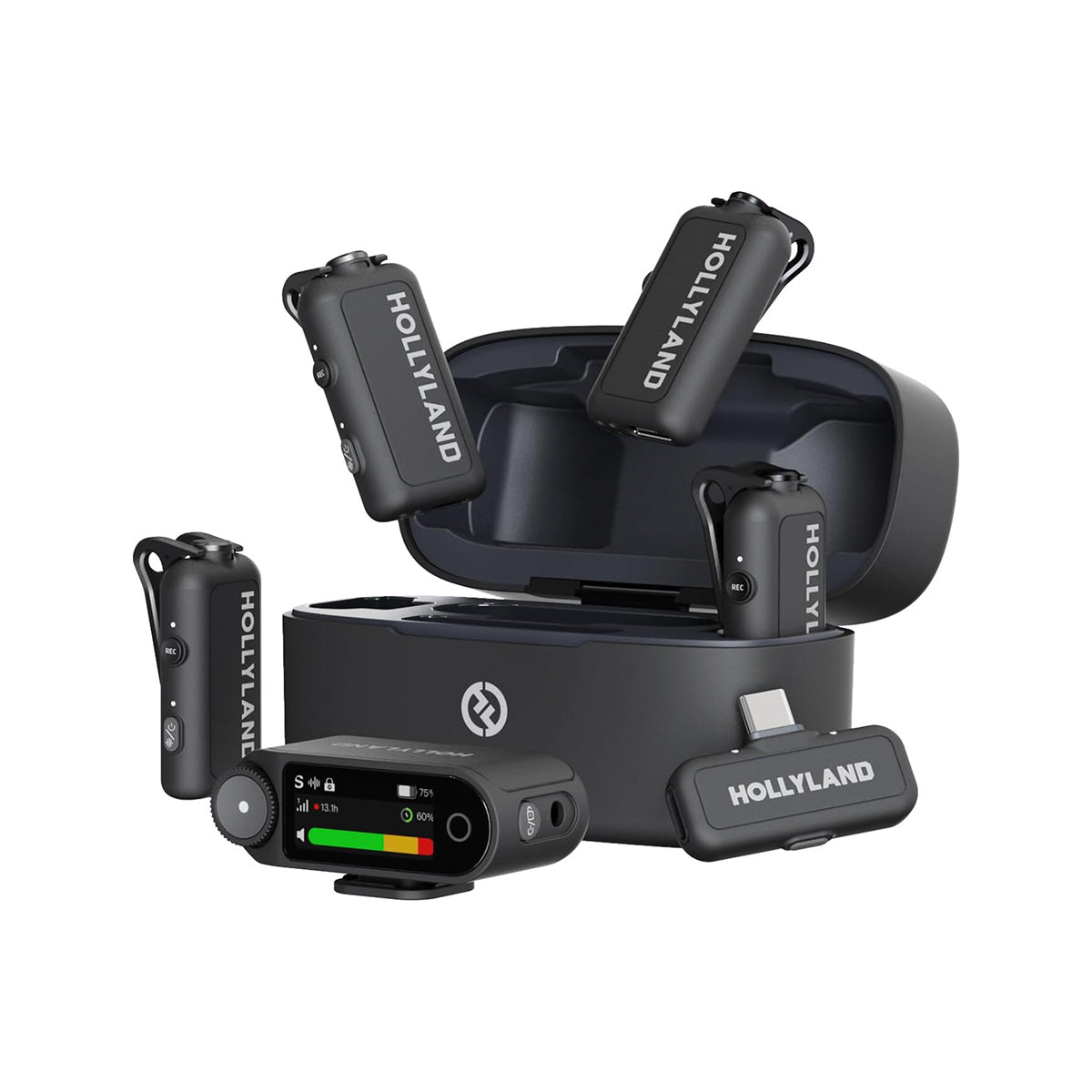 Micrófono Hollyland Lark Max 2 Combo 4-personas