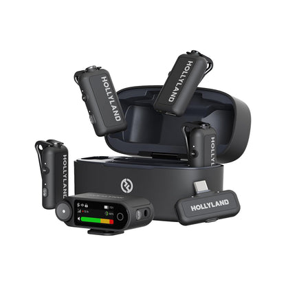 Micrófono Hollyland Lark Max 2 Combo 4-personas