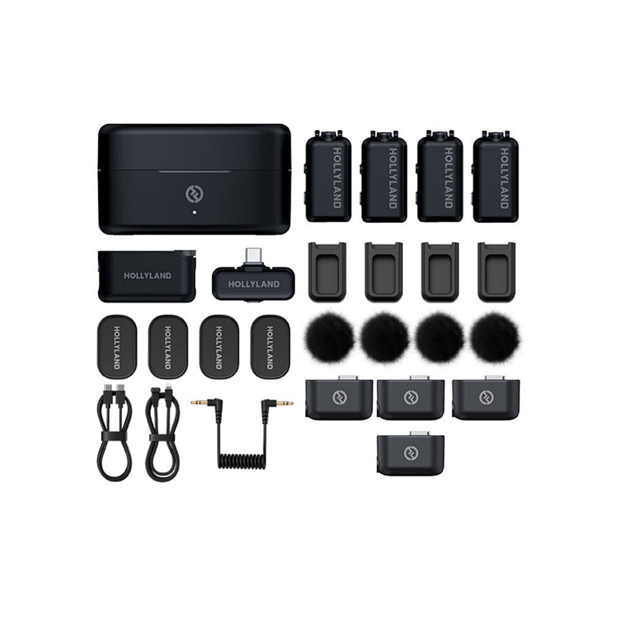 Micrófono Hollyland Lark Max 2 Combo 4-personas