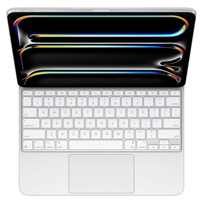 Teclado Apple Magic Keyboard Para iPad Pro 13" Chip M4, Ingles- Blanco