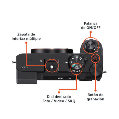 Cámara Sony a7C II (BODY)