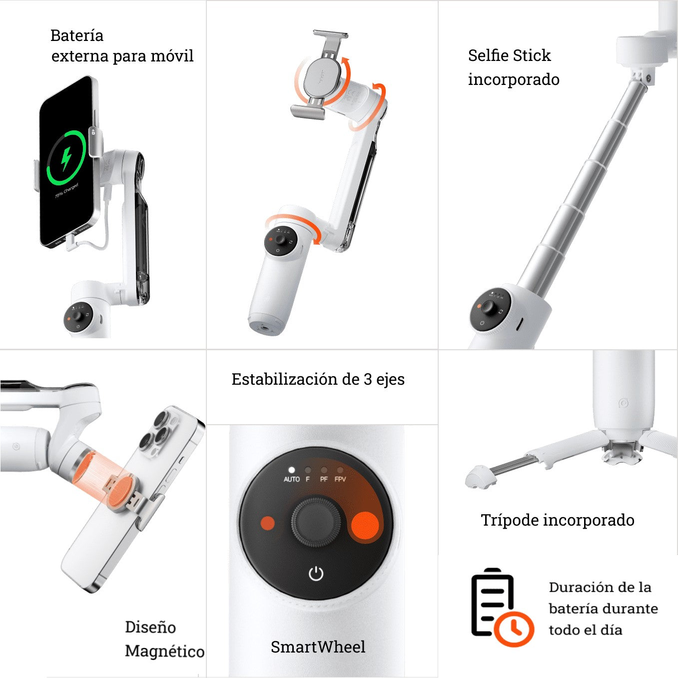 Accesorio Insta360 estabilizador Flow - Tecno Outlet Colombia